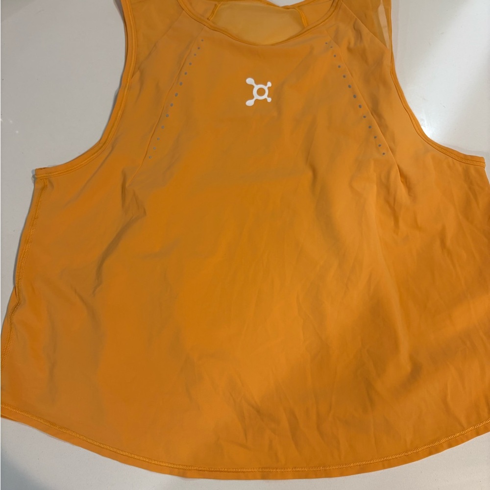 lululemon athletica Bright Orange Tank Top